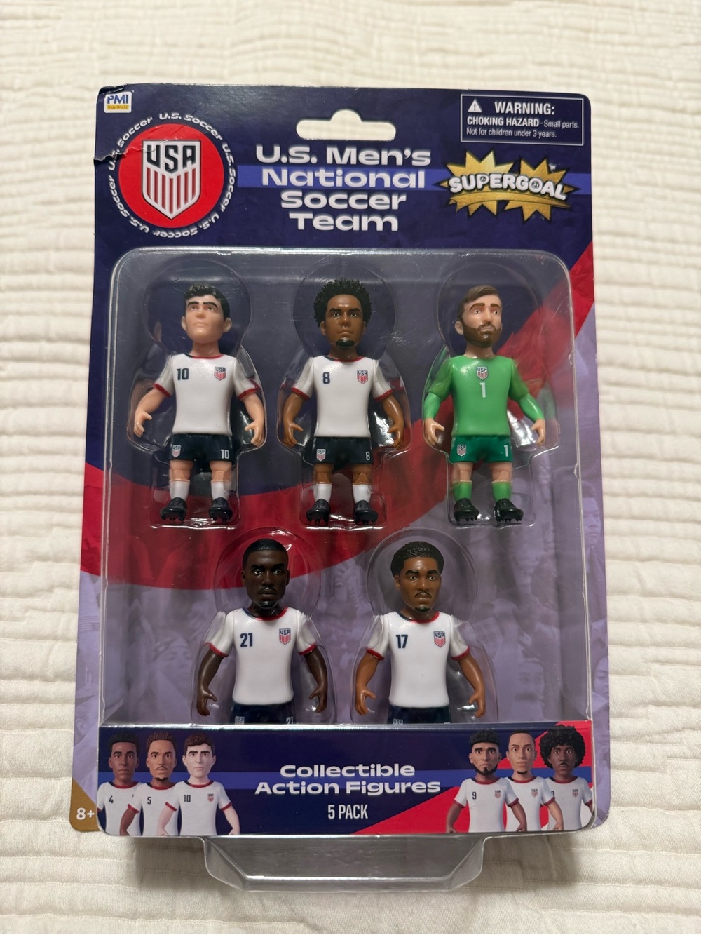 U.S. Men's National Soccer Team Collectible Action Figures - Supergoal
